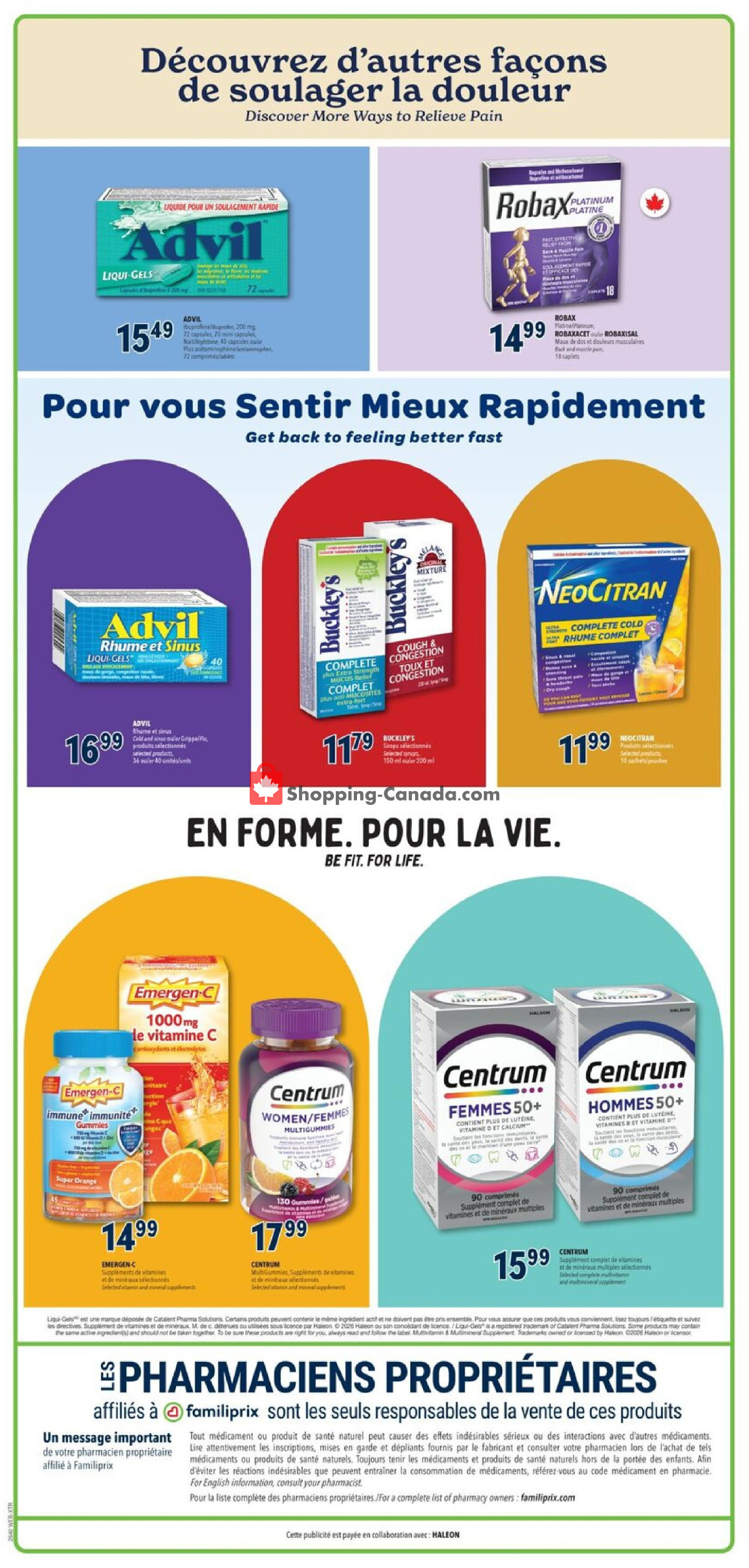 Familiprix flyer from Thursday October 1, 2026 to Wednesday October 7, 2026 - page 5