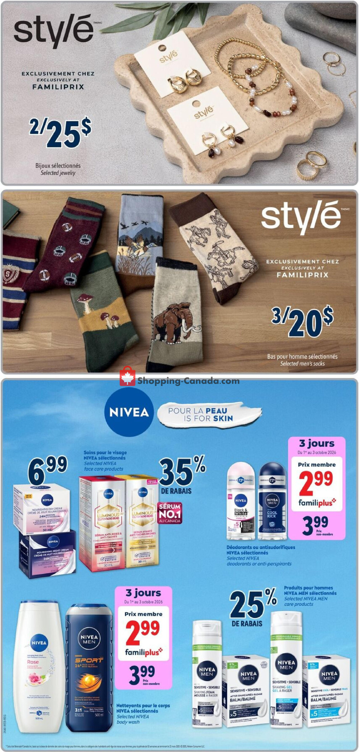 Familiprix flyer from Thursday October 1, 2026 to Wednesday October 7, 2026 - page 7