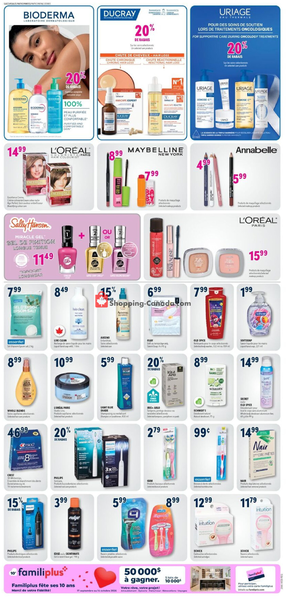 Familiprix flyer from Thursday October 1, 2026 to Wednesday October 7, 2026 - page 9