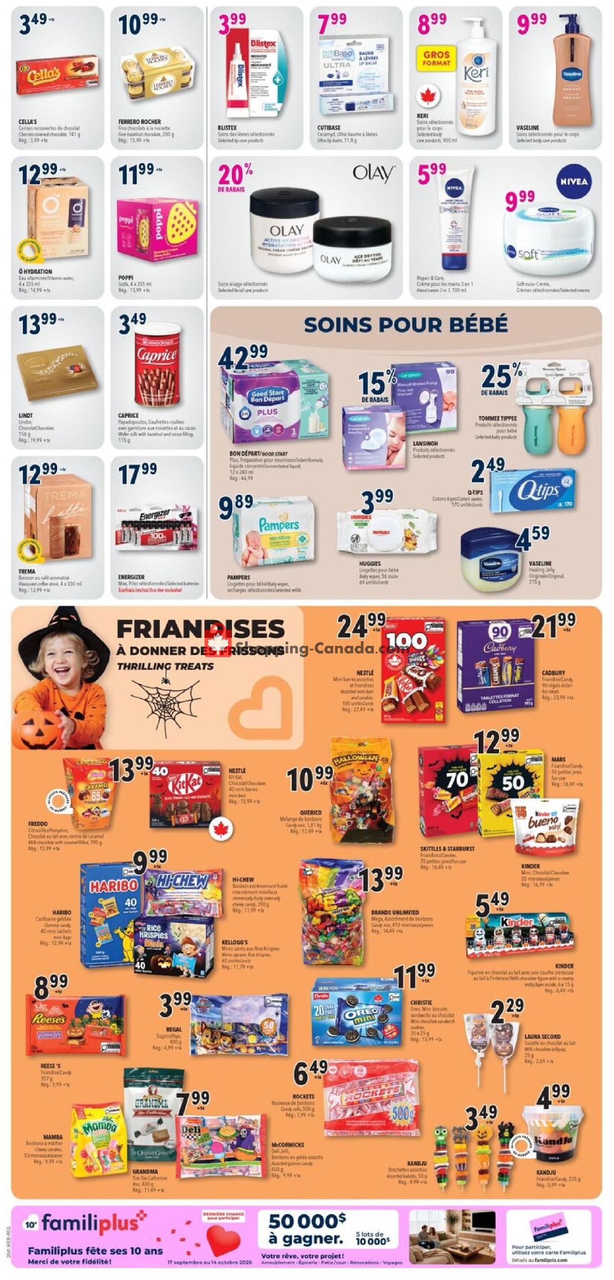 Familiprix flyer from Thursday October 8, 2026 to Wednesday October 14, 2026 - page 10