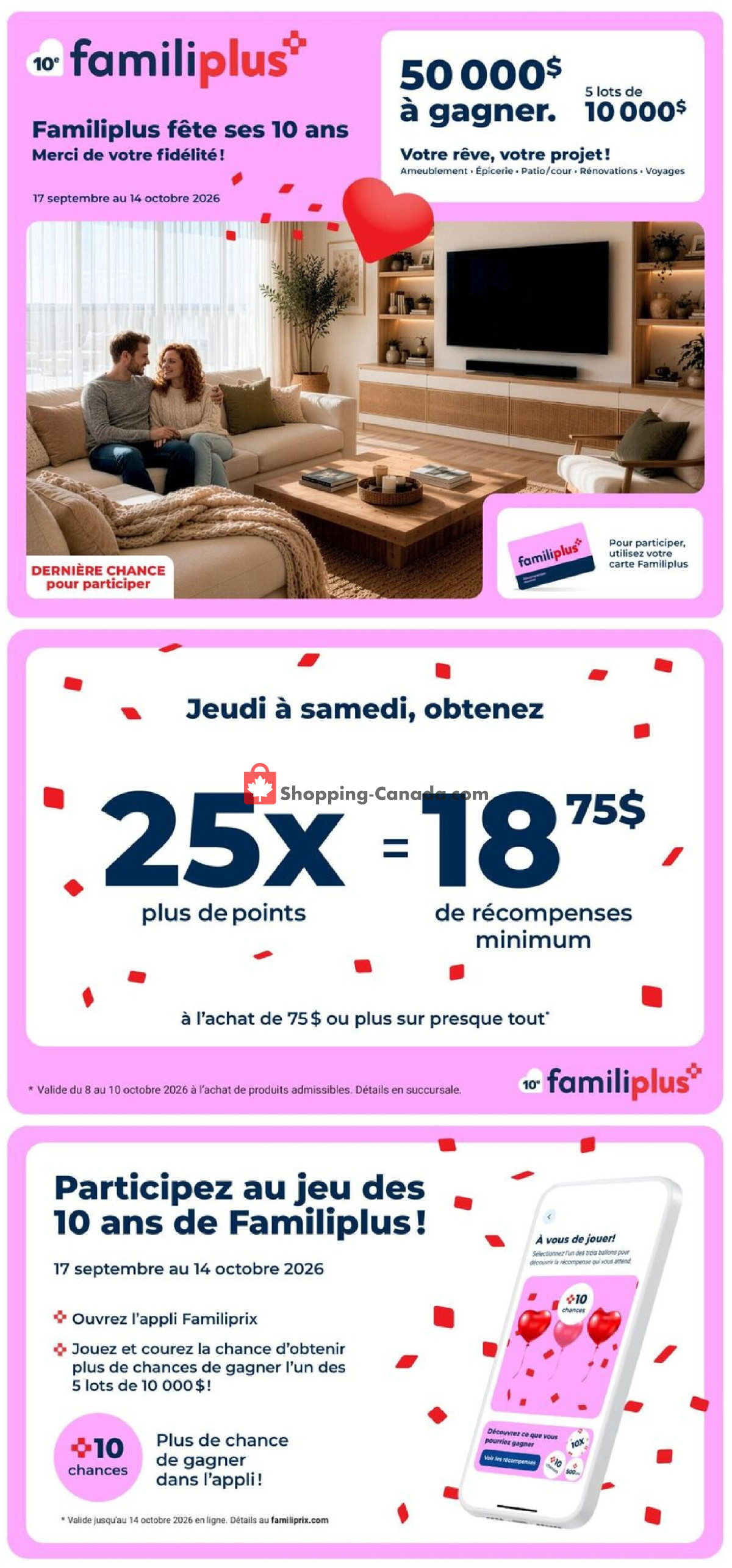 Familiprix flyer from Thursday October 8, 2026 to Wednesday October 14, 2026 - page 3