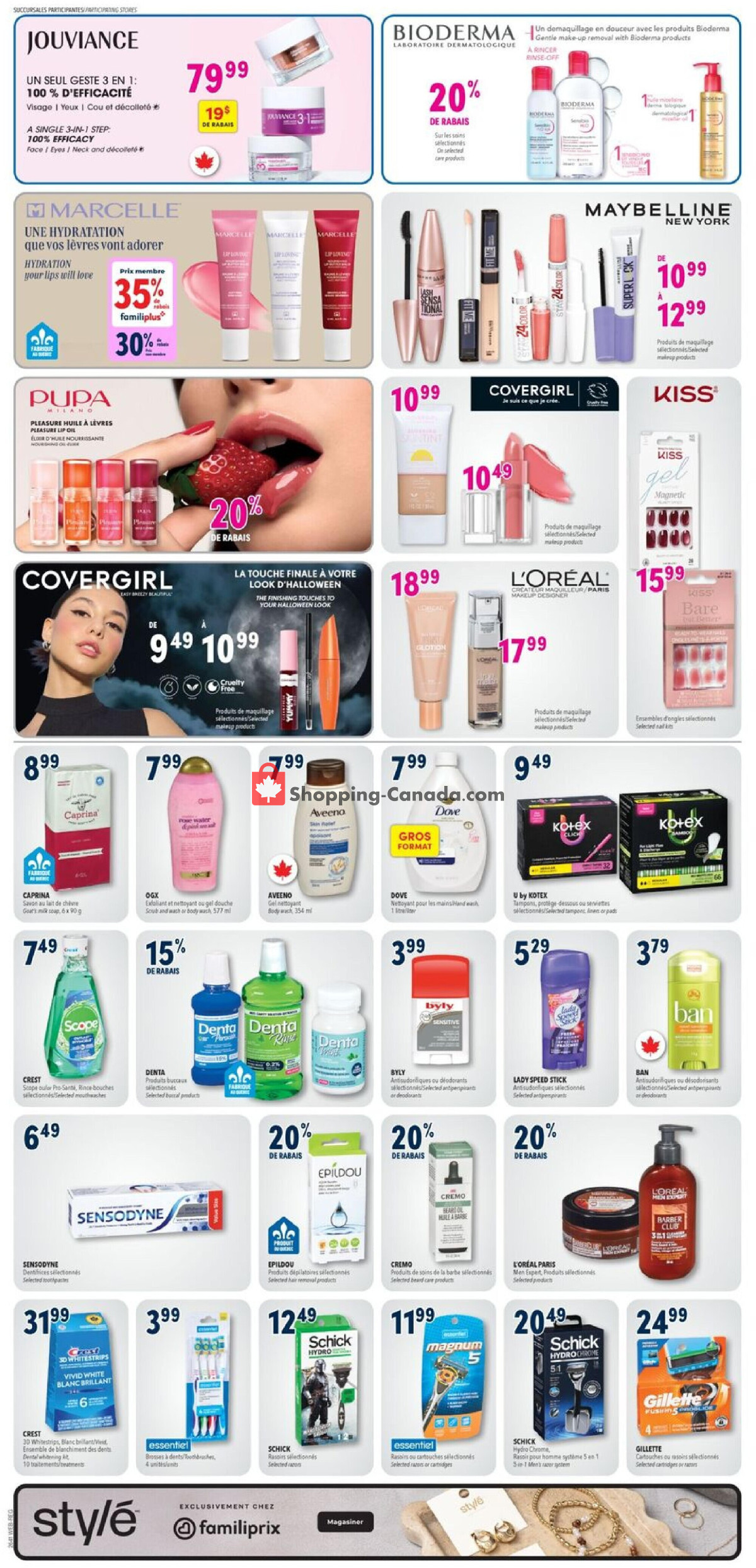 Familiprix flyer from Thursday October 8, 2026 to Wednesday October 14, 2026 - page 8