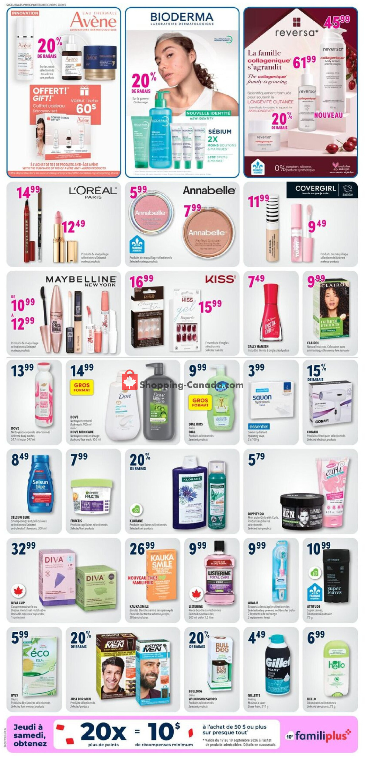 Familiprix flyer from Thursday September 17, 2026 to Wednesday September 23, 2026 - page 8