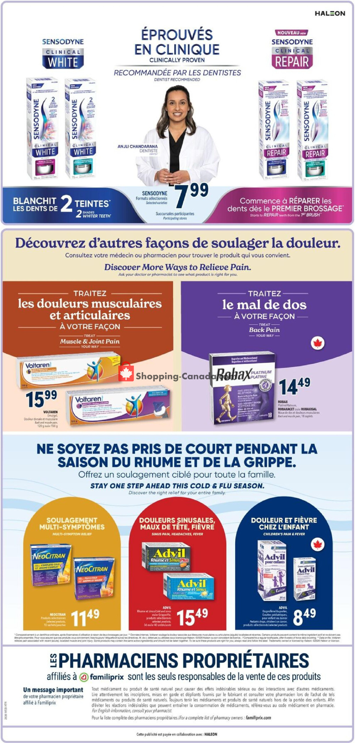 Familiprix flyer from Thursday September 3, 2026 to Wednesday September 9, 2026 - page 4
