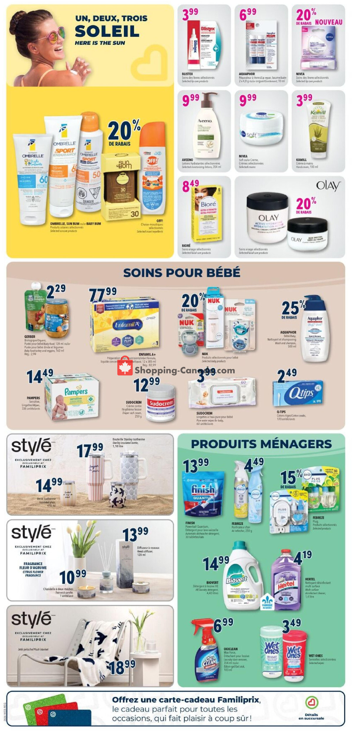 Familiprix flyer from Thursday September 3, 2026 to Wednesday September 9, 2026 - page 7