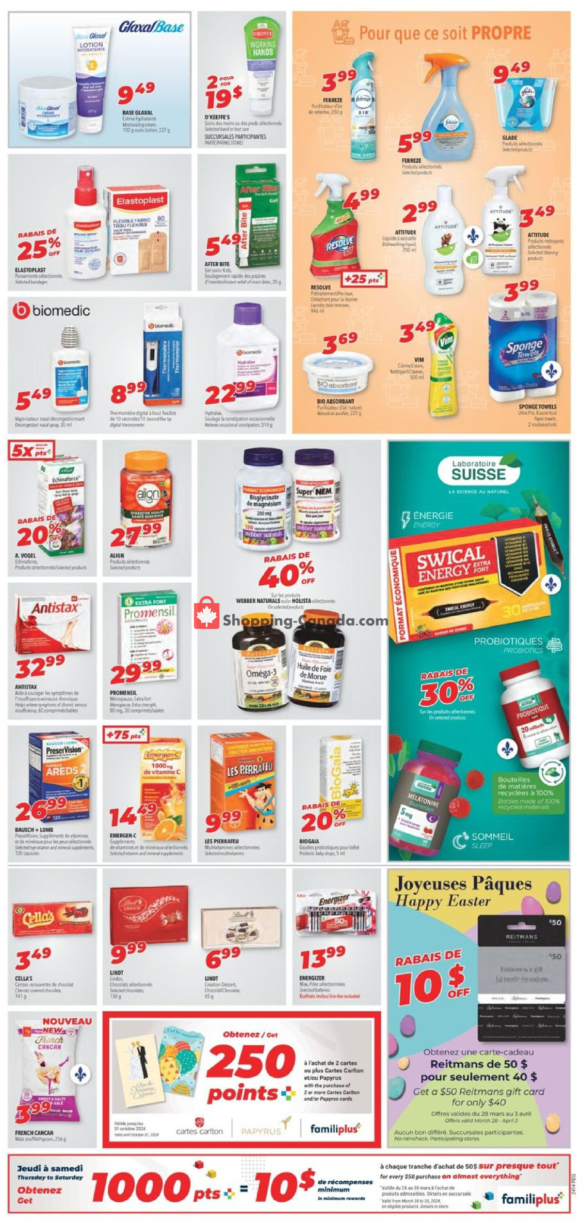 Familiprix flyer from Thursday March 28, 2024 to Wednesday April 3, 2024 - page 5