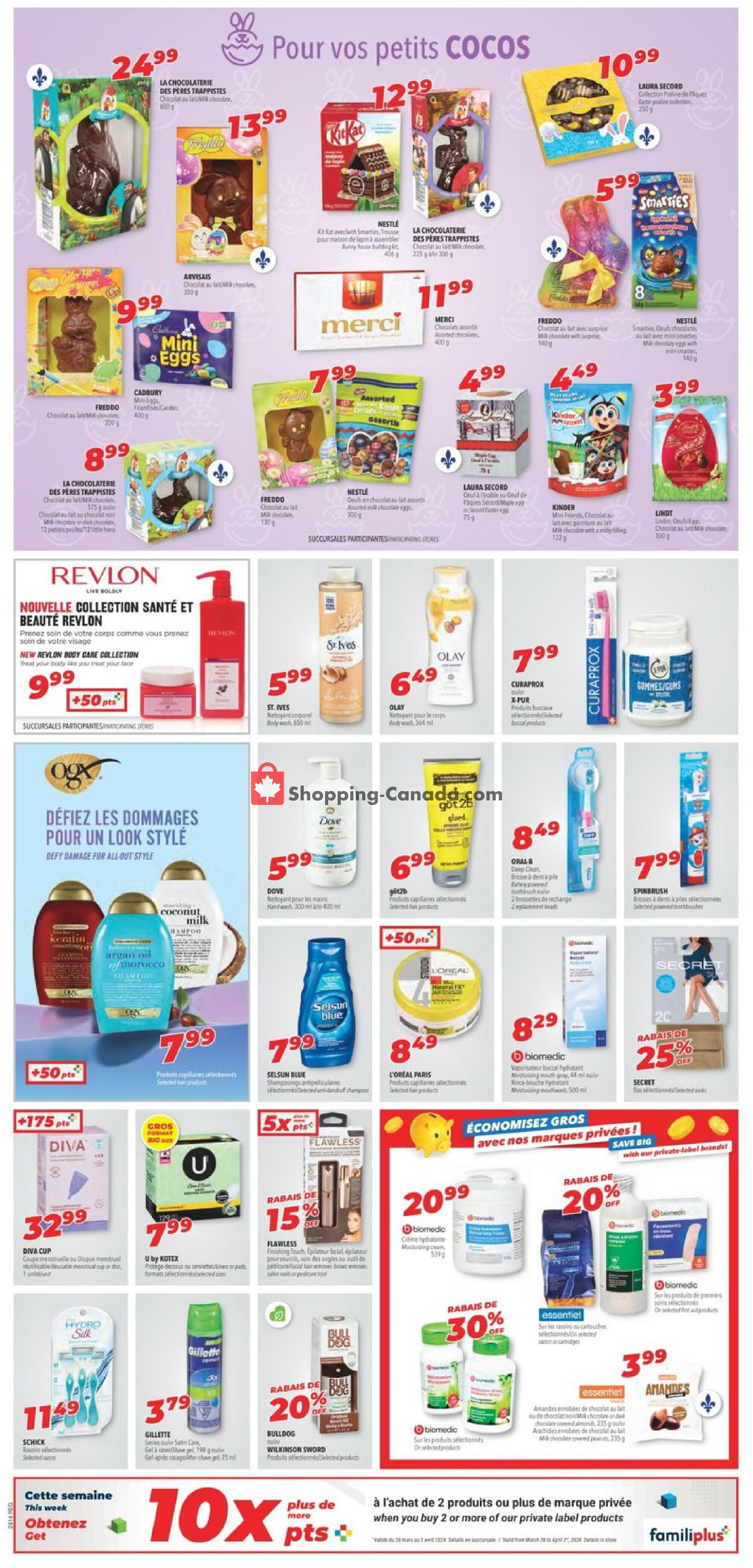 Familiprix flyer from Thursday March 28, 2024 to Wednesday April 3, 2024 - page 6