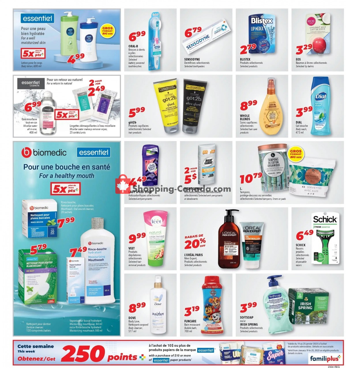 Familiprix flyer from Thursday January 19, 2023 to Wednesday January 25, 2023 - page 11