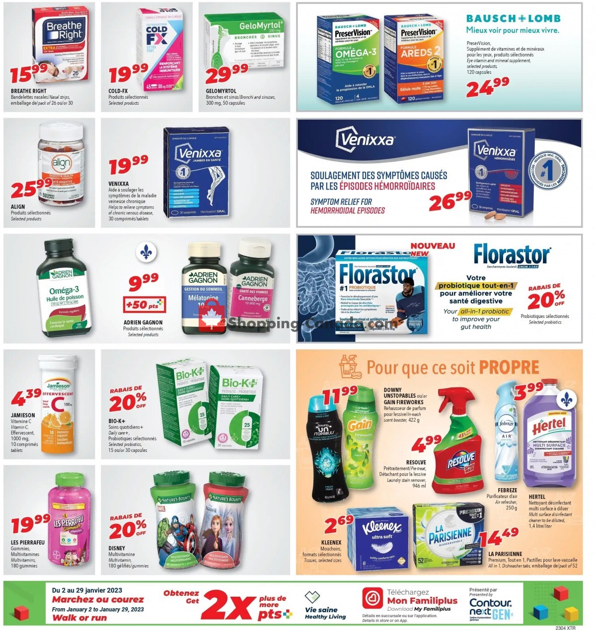 Familiprix flyer from Thursday January 19, 2023 to Wednesday January 25, 2023 - page 9