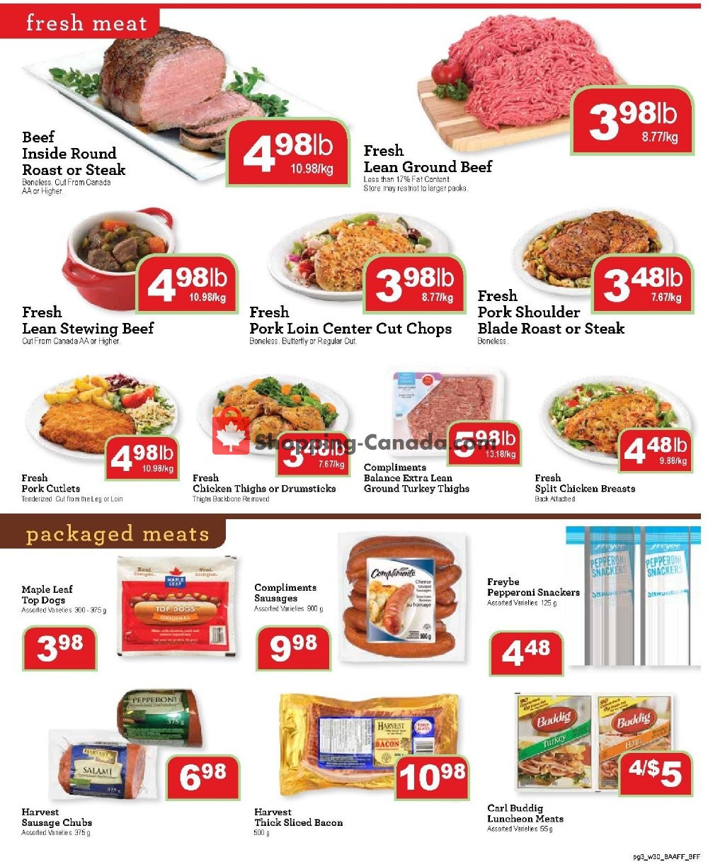 Family Foods flyer from Friday November 23, 2018 to Thursday November 29, 2018 - page 3