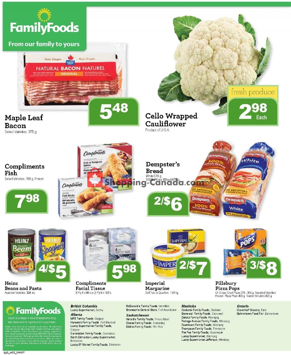 Family Foods flyer from Friday November 23, 2018 to Thursday November 29, 2018 - page 8