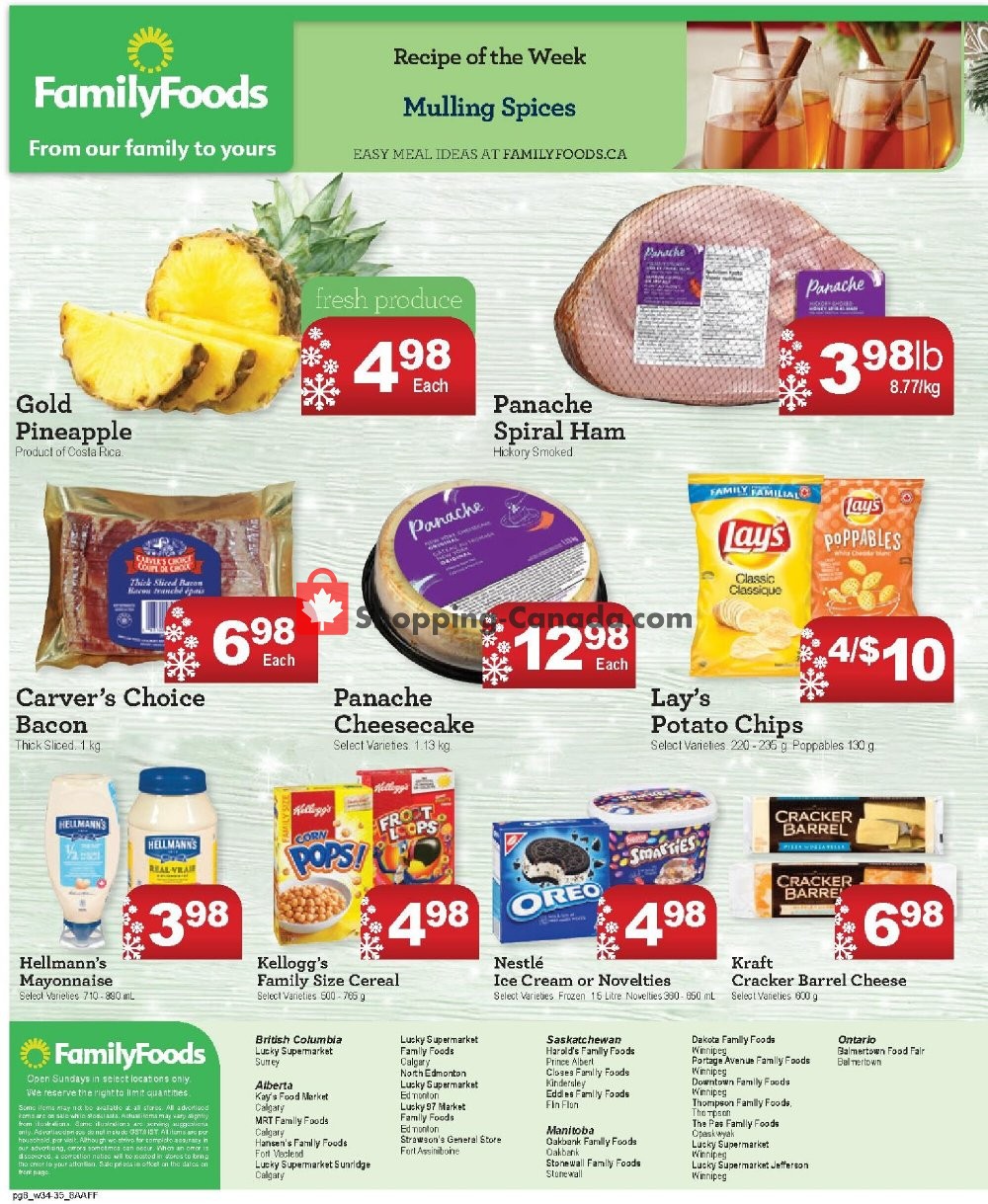 Family Foods flyer from Friday December 18, 2020 to Thursday December 31, 2020 - page 8