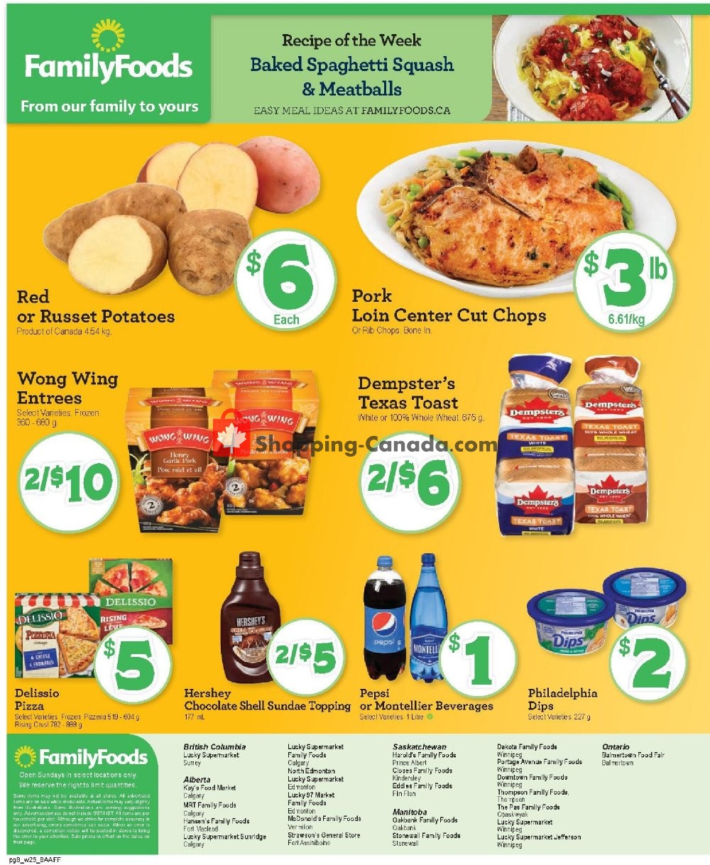 Family Foods flyer from Friday October 16, 2020 to Thursday October 22, 2020 - page 12