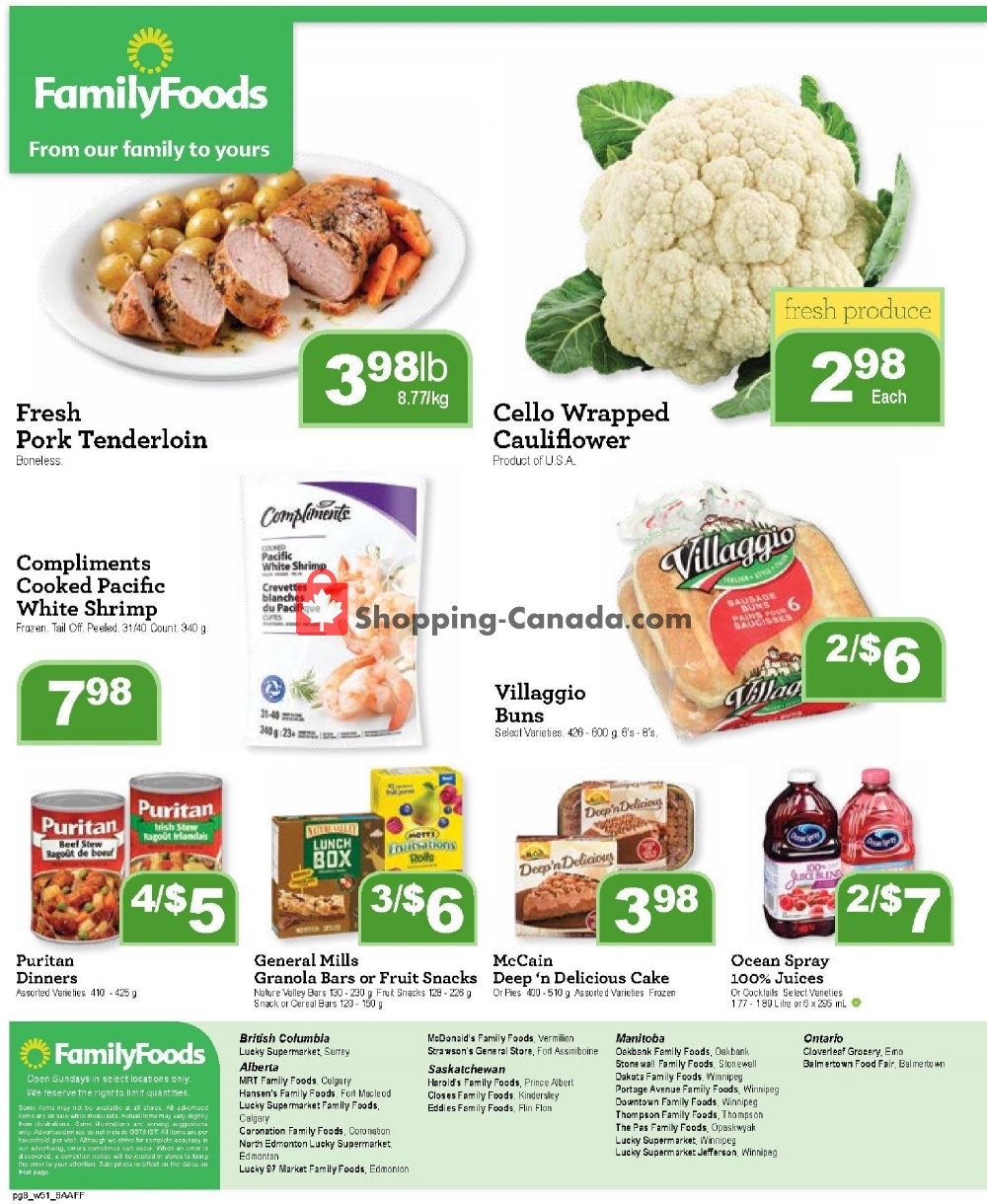Family Foods flyer from Friday April 19, 2019 to Thursday April 25, 2019 - page 8