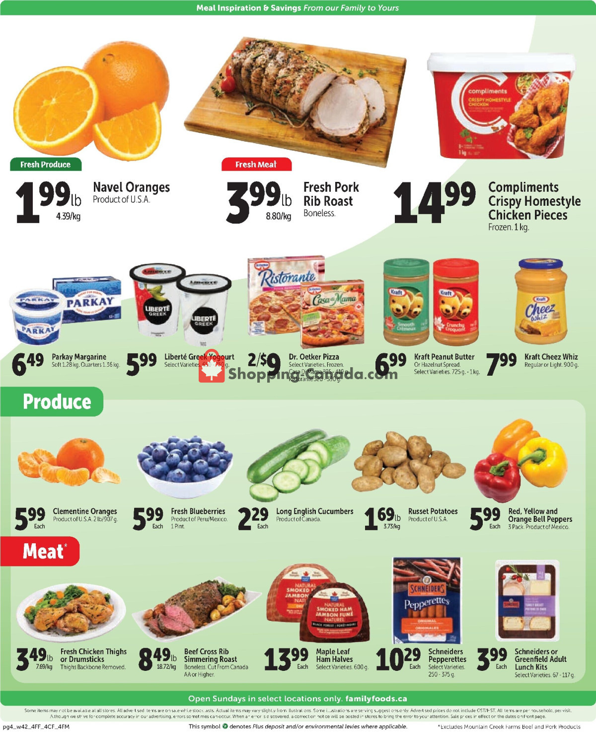 Family Foods flyer from Thursday February 15, 2024 to Wednesday February 21, 2024 - page 4