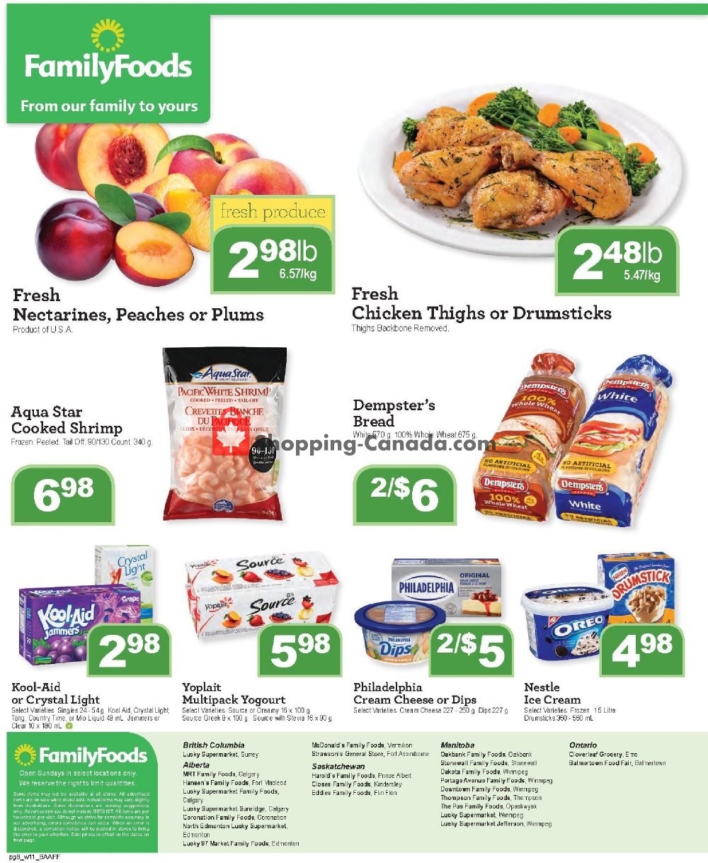 Family Foods flyer from Friday July 12, 2019 to Thursday July 18, 2019 - page 8