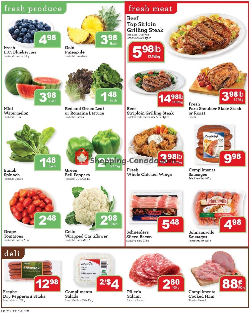 Family Foods flyer from Friday July 19, 2019 to Thursday July 25, 2019 - page 4