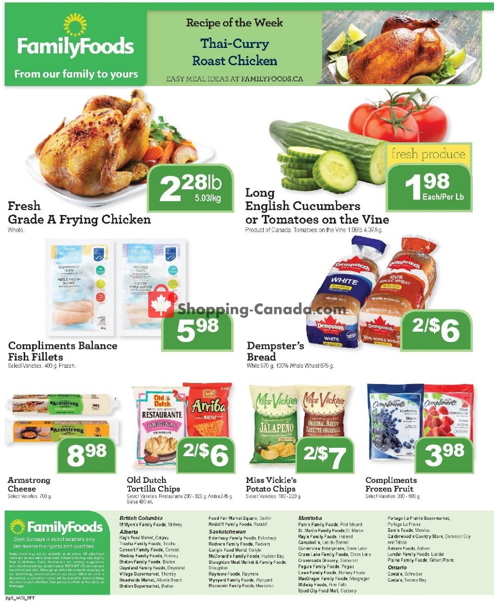 Family Foods flyer from Friday November 8, 2019 to Thursday November 14, 2019 - page 8