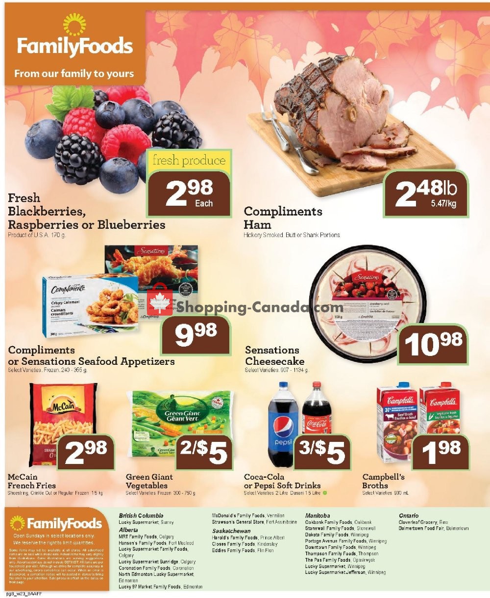 Family Foods flyer from Friday October 4, 2019 to Thursday October 10, 2019 - page 8