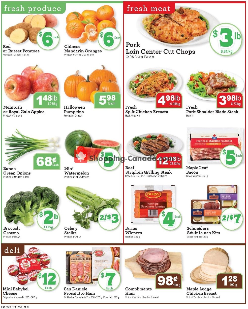 Family Foods flyer from Saturday October 17, 2020 to Thursday October 22, 2020 - page 4