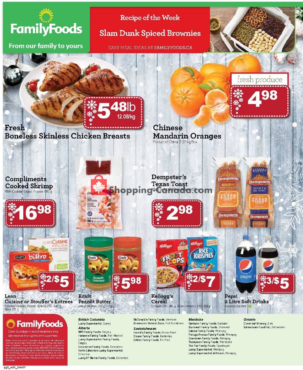 Family Foods flyer from Friday November 30, 2018 to Thursday December 6, 2018 - page 8