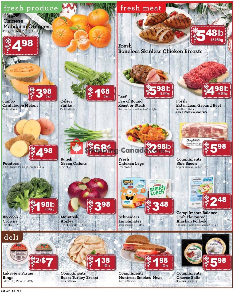 Family Foods flyer from Friday November 30, 2018 to Thursday December 6, 2018 - page 4