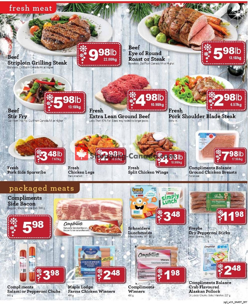 Family Foods flyer from Friday November 30, 2018 to Thursday December 6, 2018 - page 3