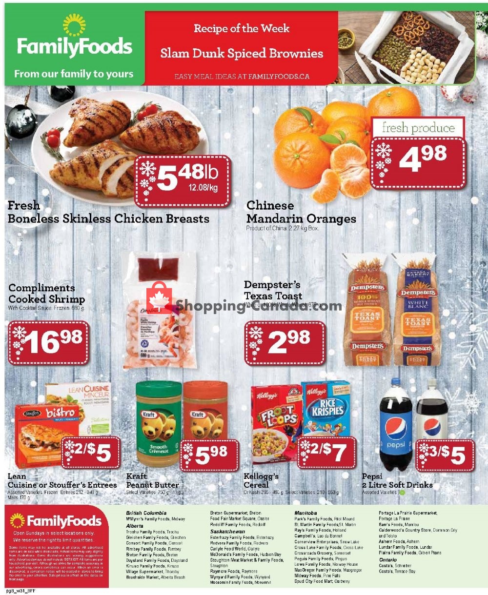 Family Foods flyer from Friday November 30, 2018 to Thursday December 6, 2018 - page 8