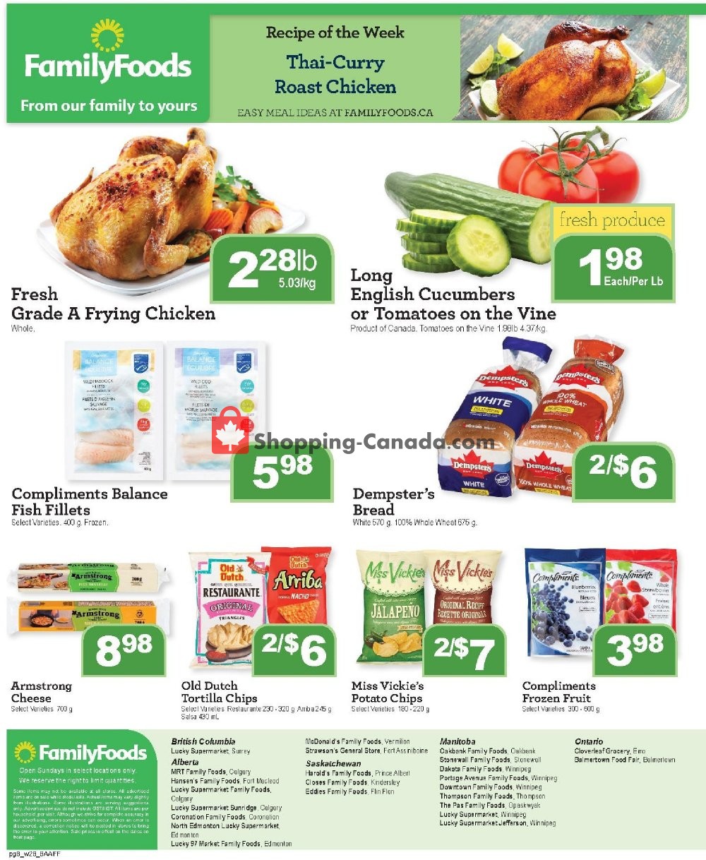 Family Foods flyer from Friday November 8, 2019 to Thursday November 14, 2019 - page 8
