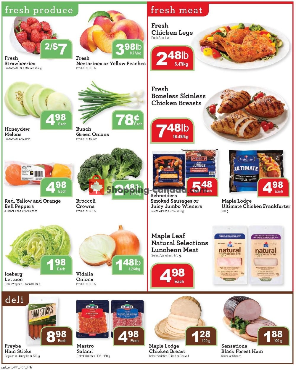Family Foods flyer from Friday May 22, 2020 to Thursday May 28, 2020 - page 4