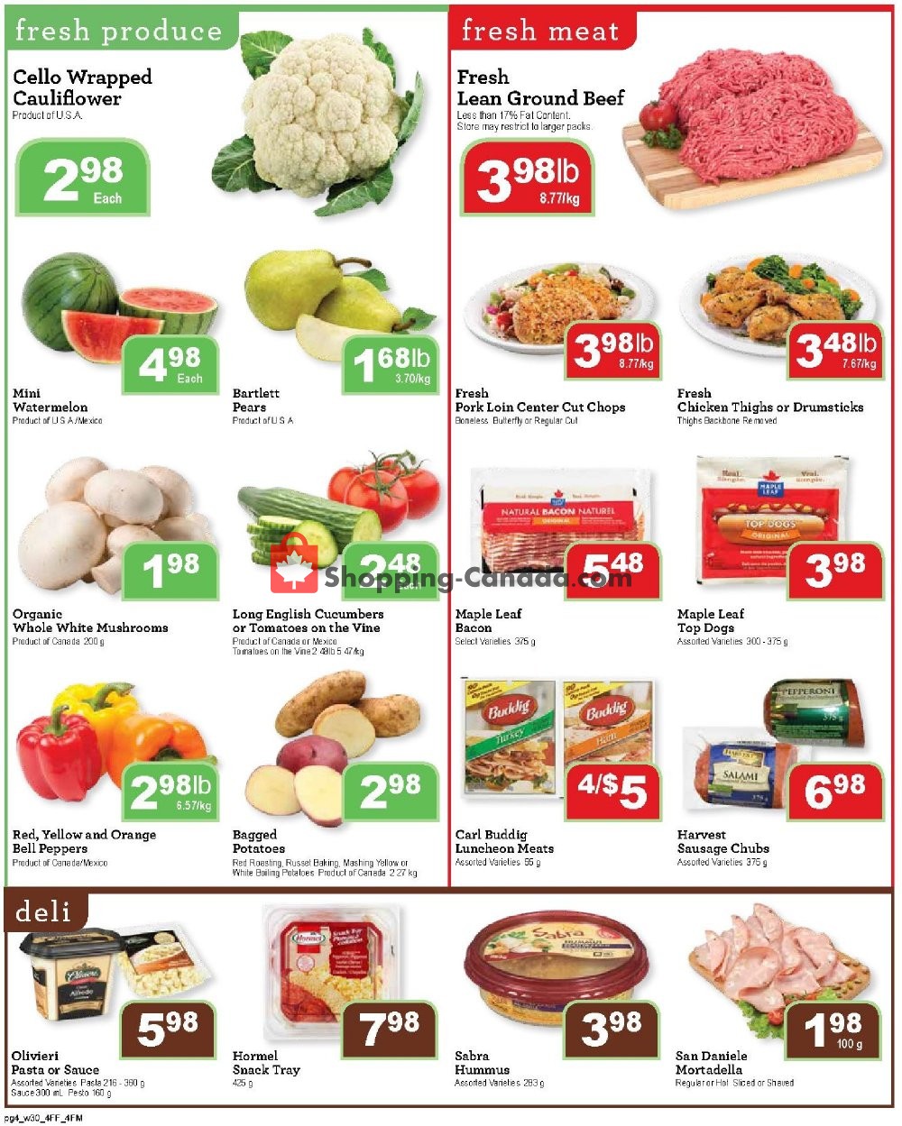 Family Foods flyer from Friday November 23, 2018 to Thursday November 29, 2018 - page 4