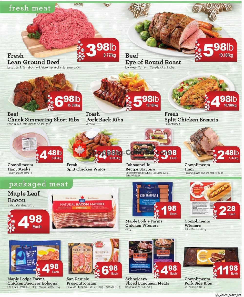 Family Foods flyer from Friday December 18, 2020 to Thursday December 31, 2020 - page 3