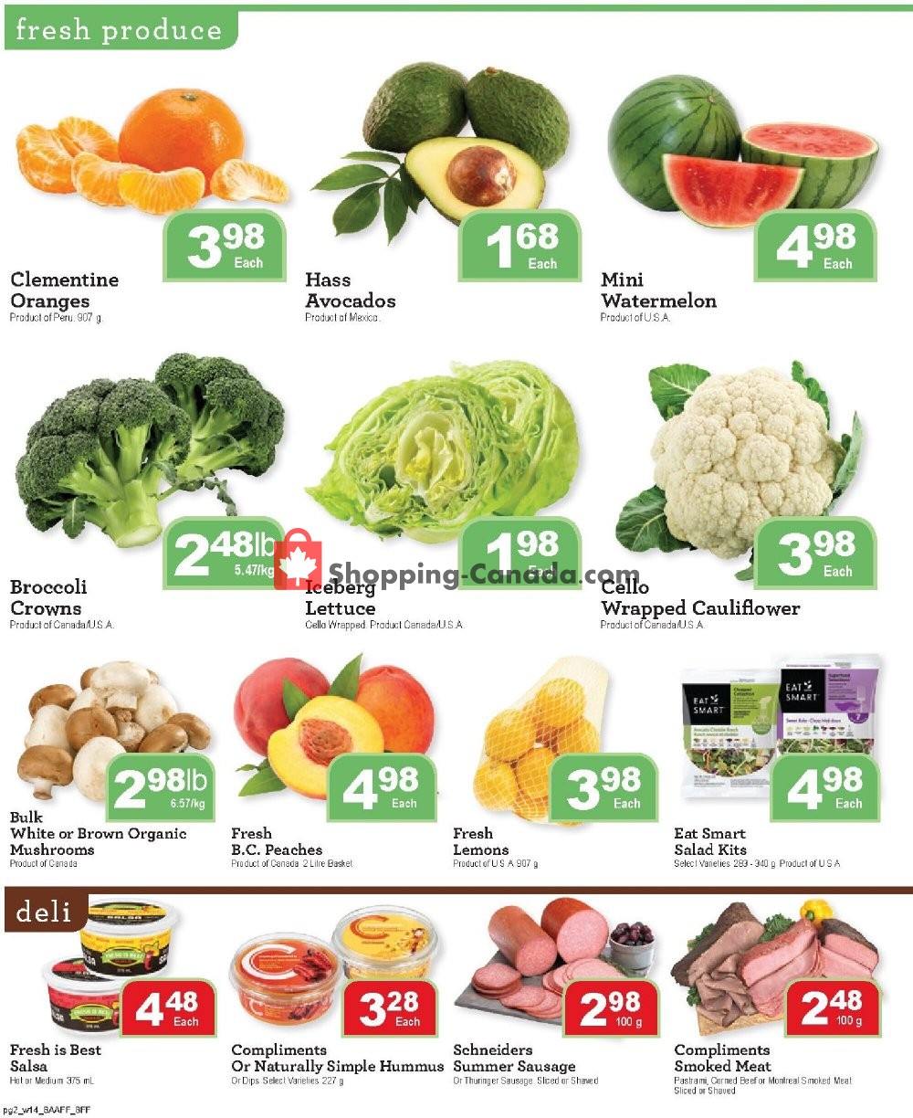 Family Foods flyer from Friday July 31, 2020 to Thursday August 6, 2020 - page 2