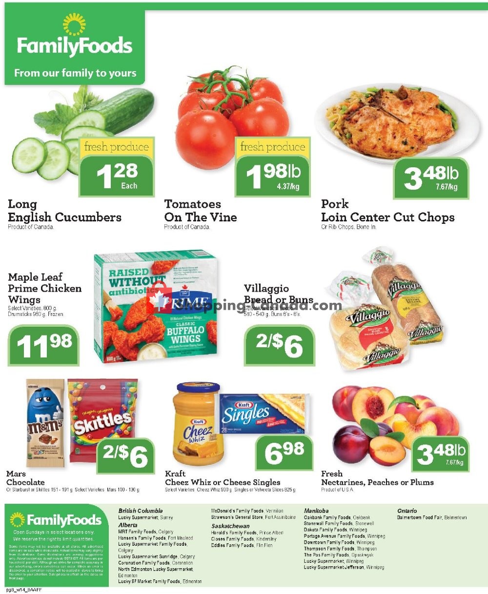 Family Foods flyer from Friday July 31, 2020 to Thursday August 6, 2020 - page 7