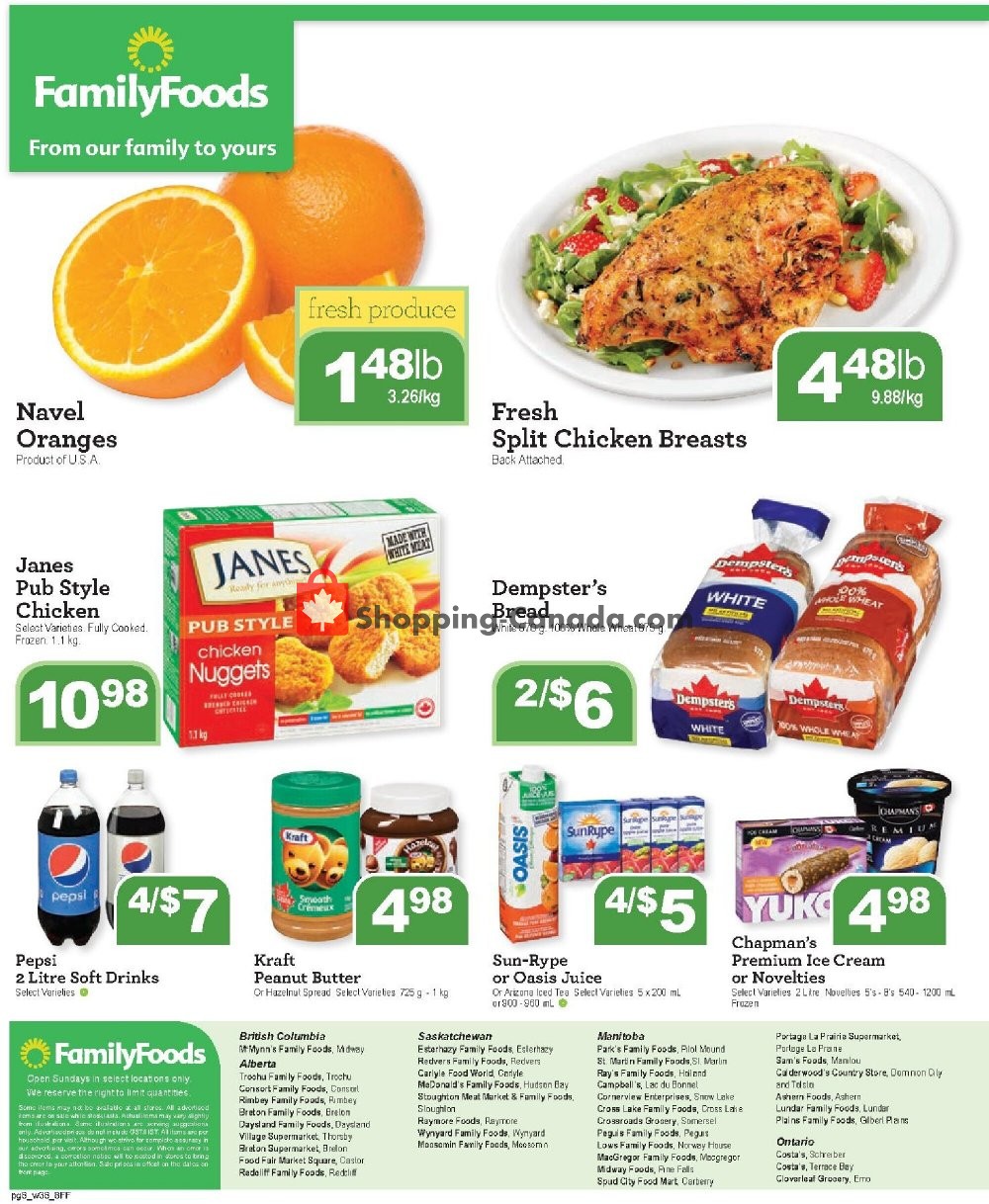 Family Foods flyer from Friday January 15, 2021 to Thursday January 21, 2021 - page 8