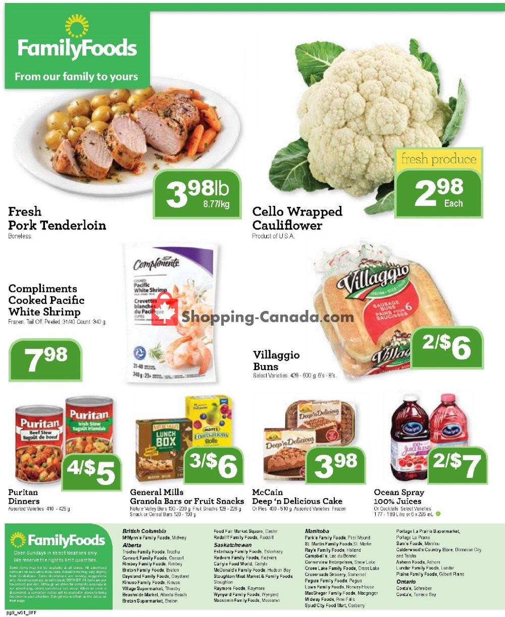 Family Foods flyer from Friday April 19, 2019 to Thursday April 25, 2019 - page 8