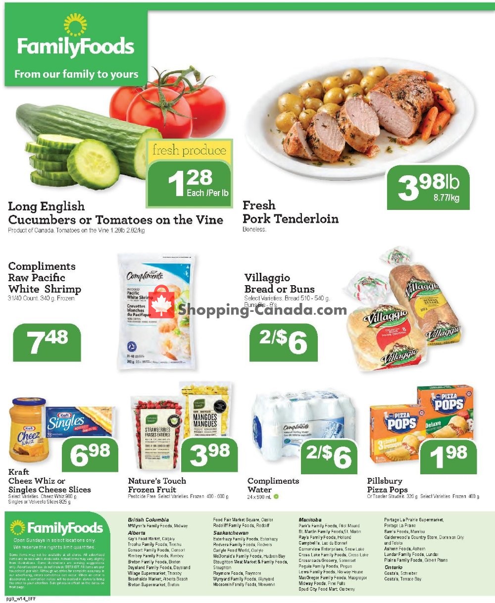 Family Foods flyer from Friday August 2, 2019 to Thursday August 8, 2019 - page 8