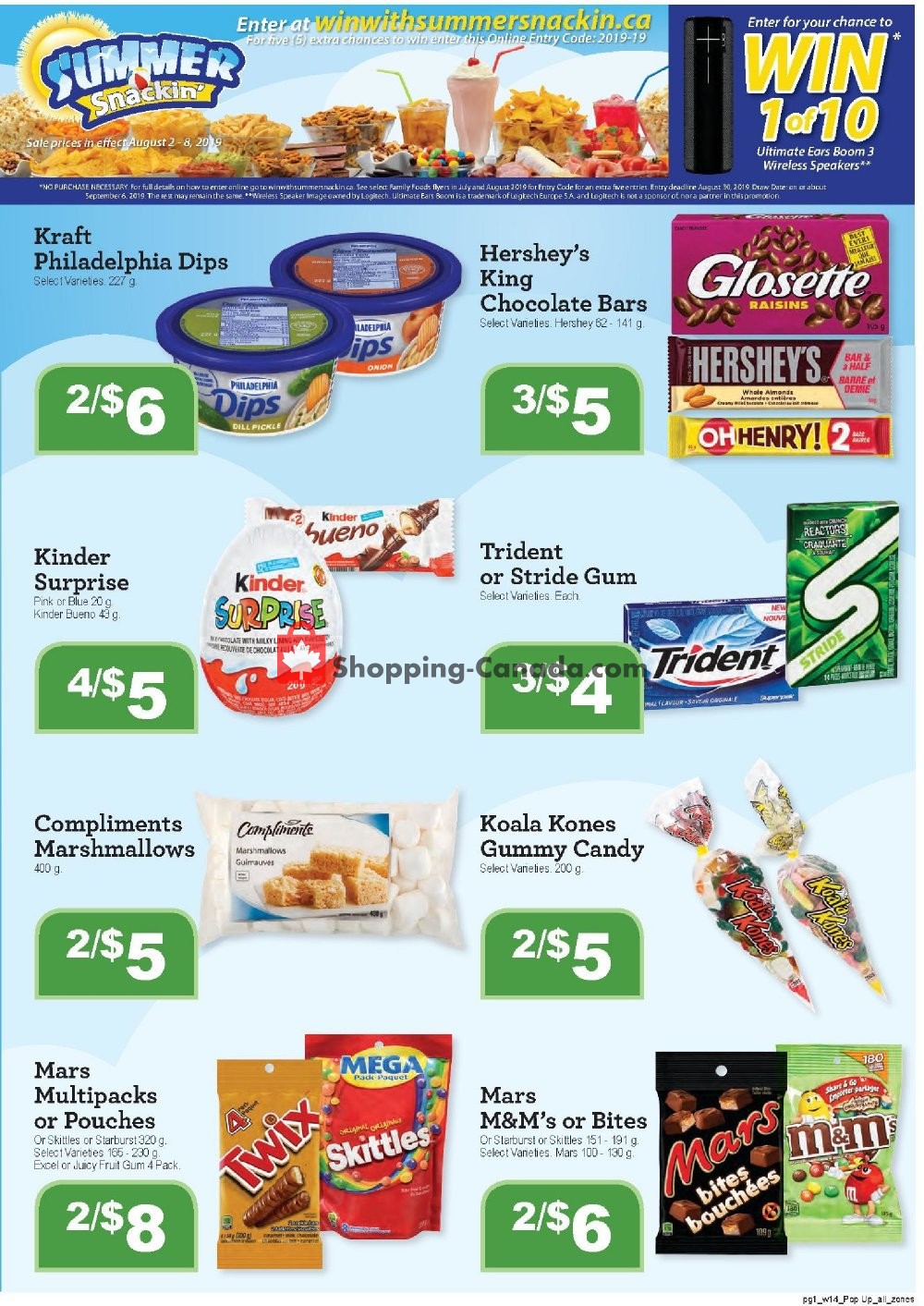 Family Foods flyer from Friday August 2, 2019 to Thursday August 8, 2019 - page 9