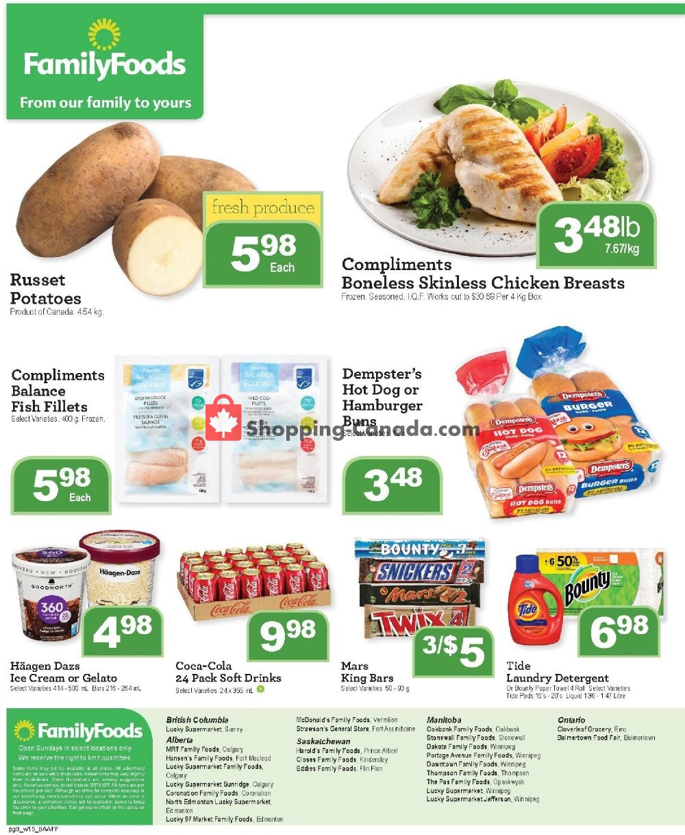 Family Foods flyer from Friday August 9, 2019 to Thursday August 15, 2019 - page 8