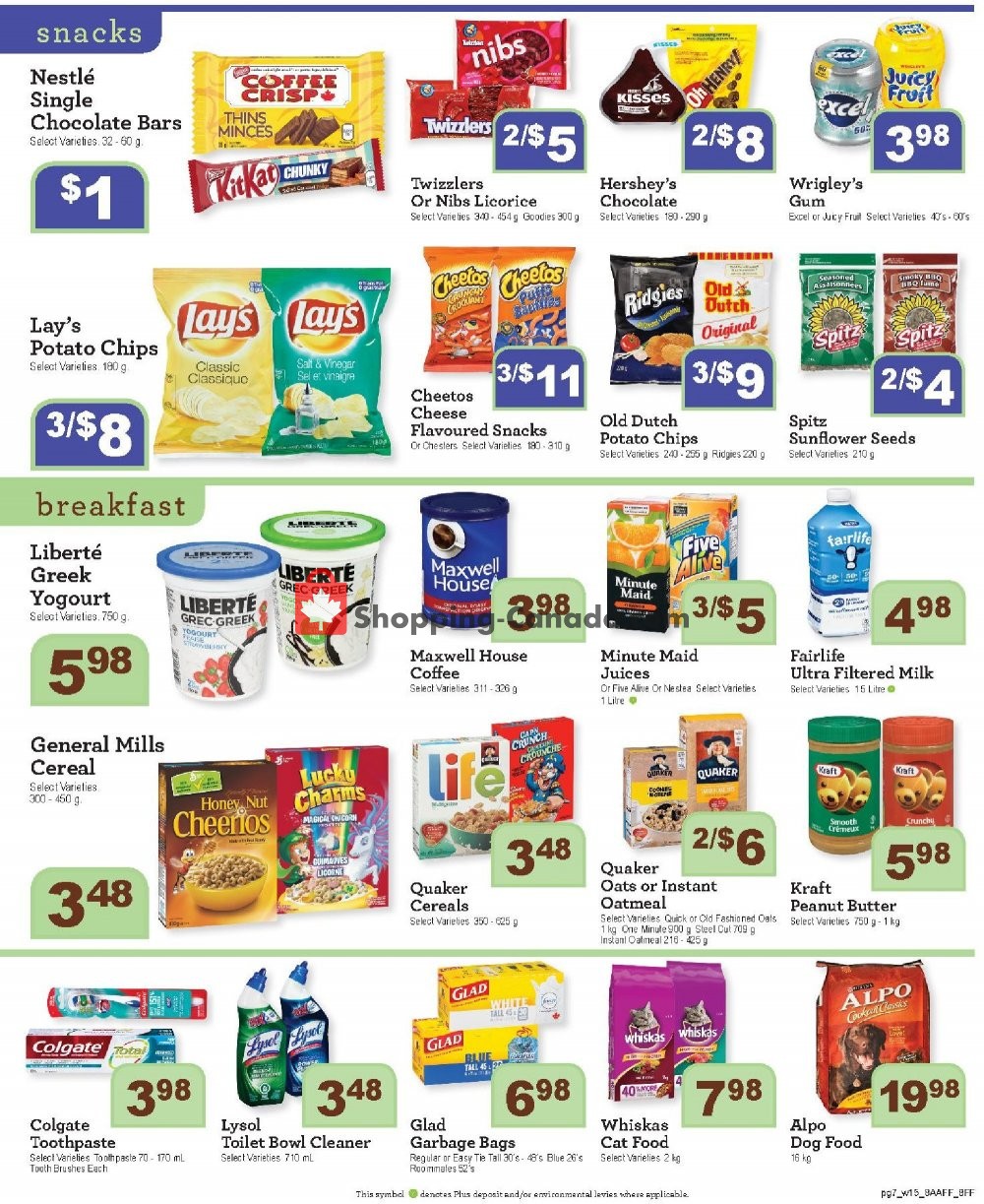 Family Foods flyer from Friday August 9, 2019 to Friday August 16, 2019 - page 7