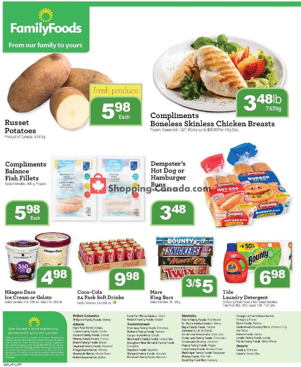 Family Foods flyer from Friday August 9, 2019 to Friday August 16, 2019 - page 8
