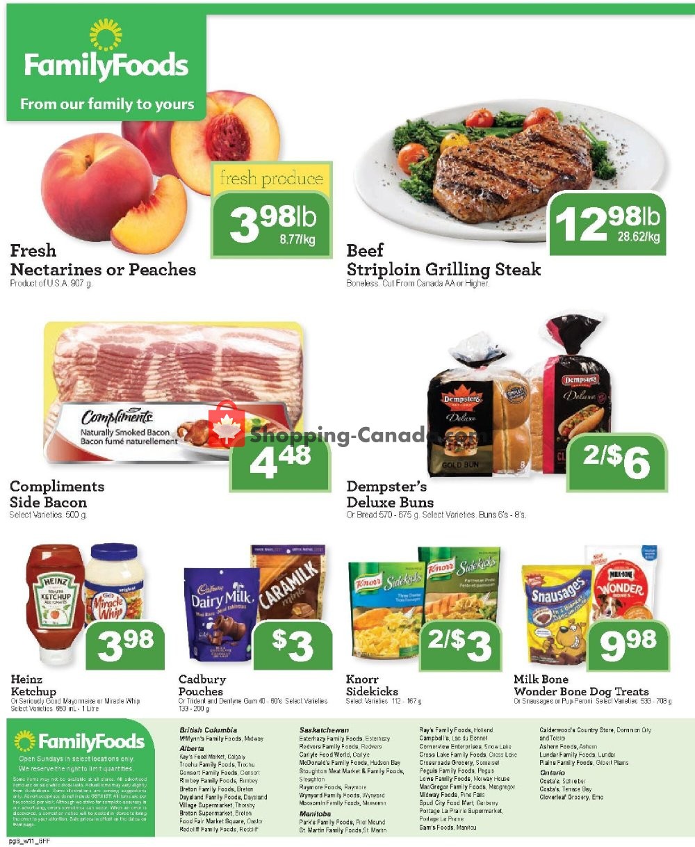 Family Foods flyer from Friday July 10, 2020 to Thursday July 16, 2020 - page 8