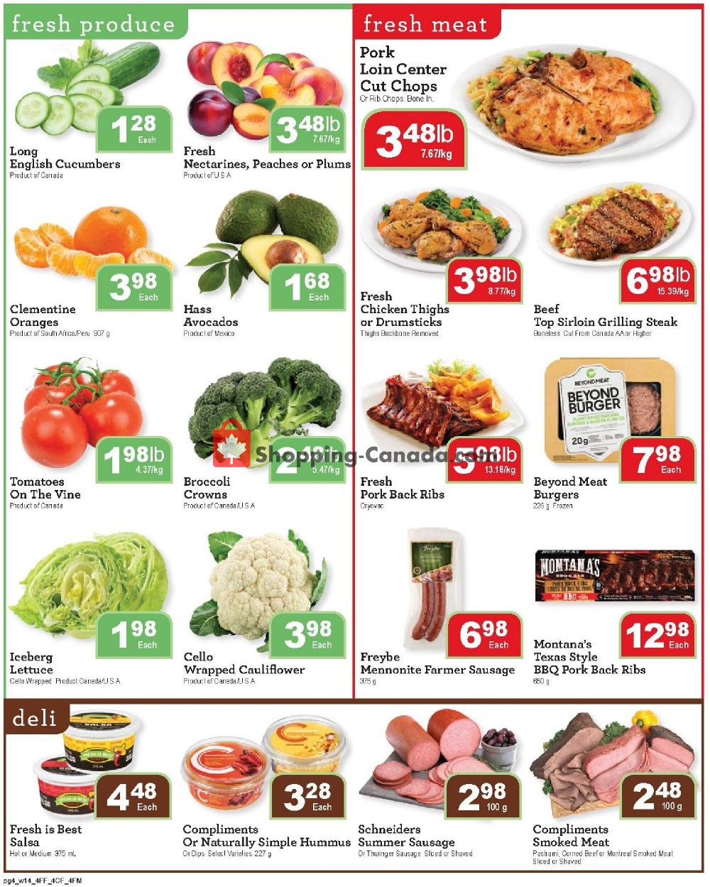 Family Foods flyer from Friday July 31, 2020 to Thursday August 6, 2020 - page 4