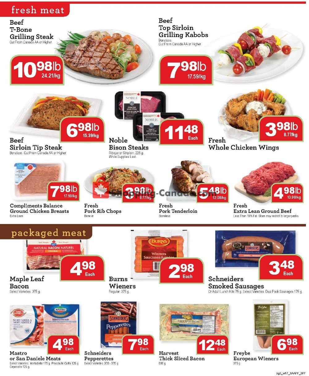 Family Foods Canada, flyer (Weekly Special Offer) August 21 August
