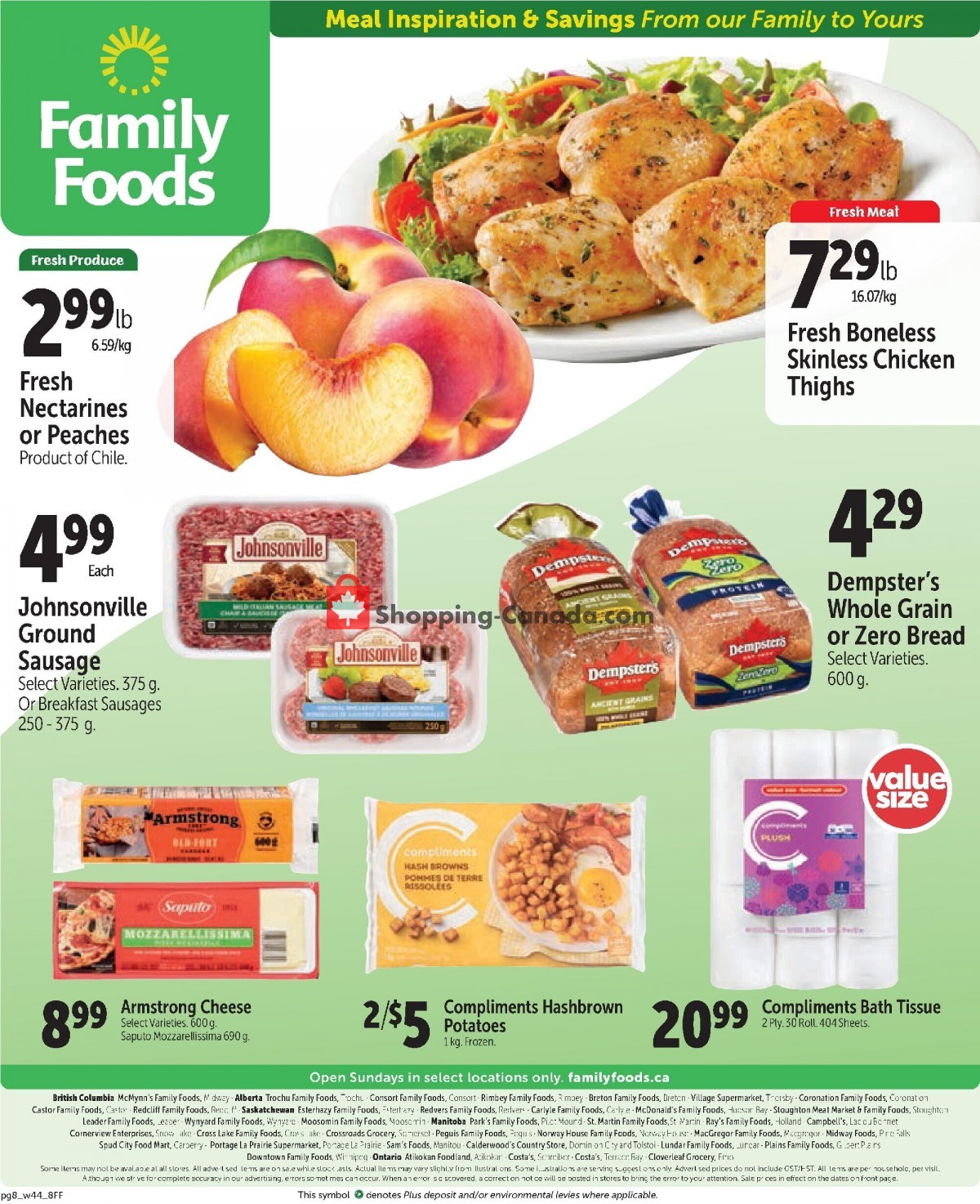 Family Foods Canada, flyer (Weekly Special Offer) March 2 March 8