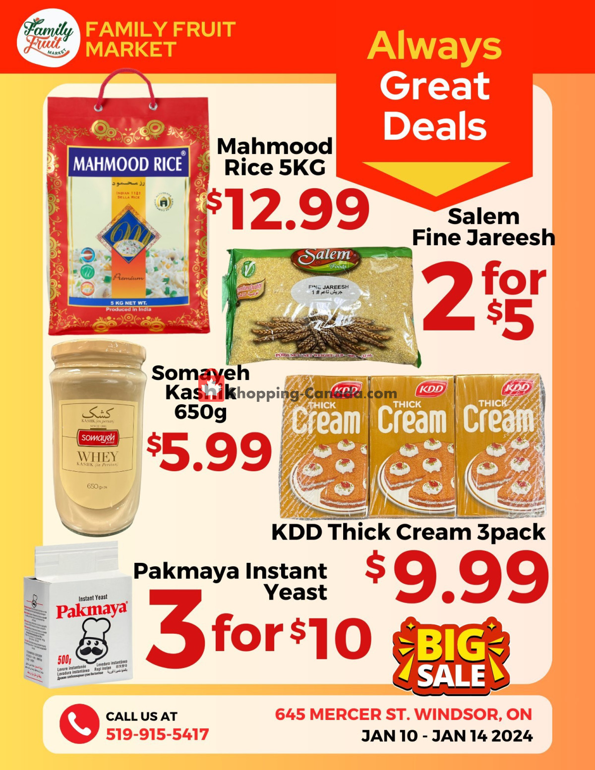 Family Fruit Market flyer from Wednesday January 10, 2024 to Sunday January 14, 2024 - page 2