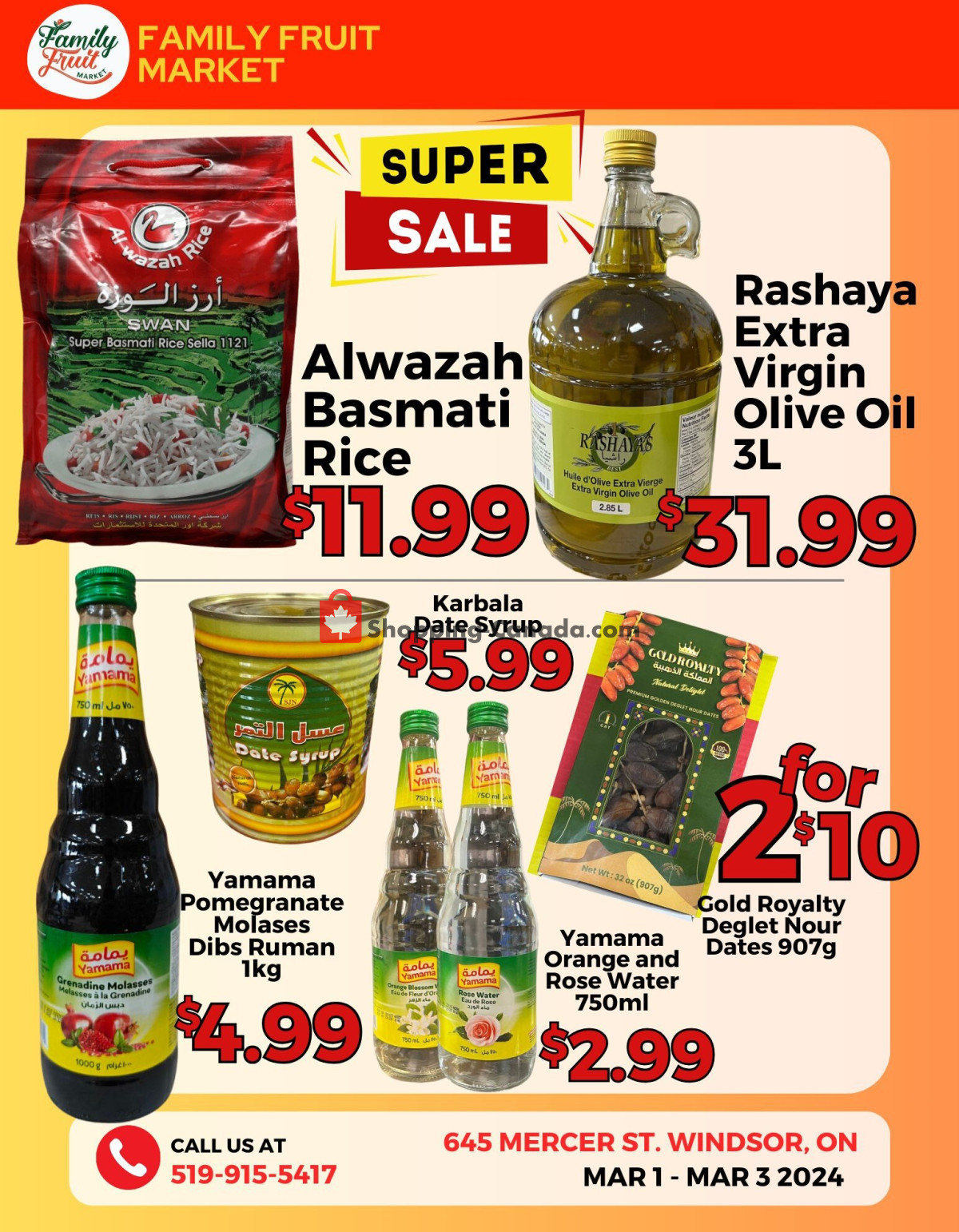 Family Fruit Market flyer from Friday March 1, 2024 to Sunday March 3, 2024 - page 4