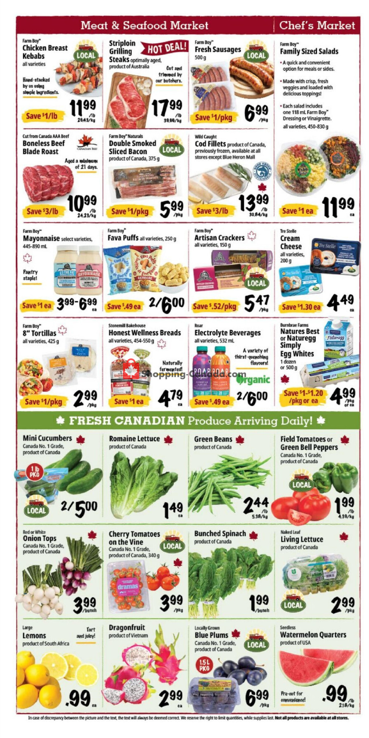 Farm Boy flyer from Thursday August 13, 2026 to Wednesday August 19, 2026 - page 2