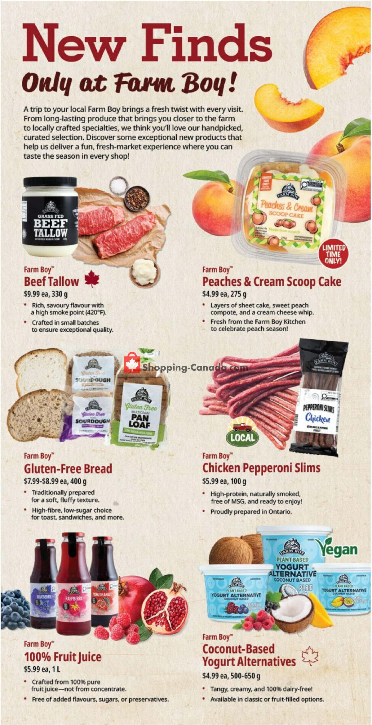 Farm Boy flyer from Thursday August 13, 2026 to Wednesday August 19, 2026 - page 5