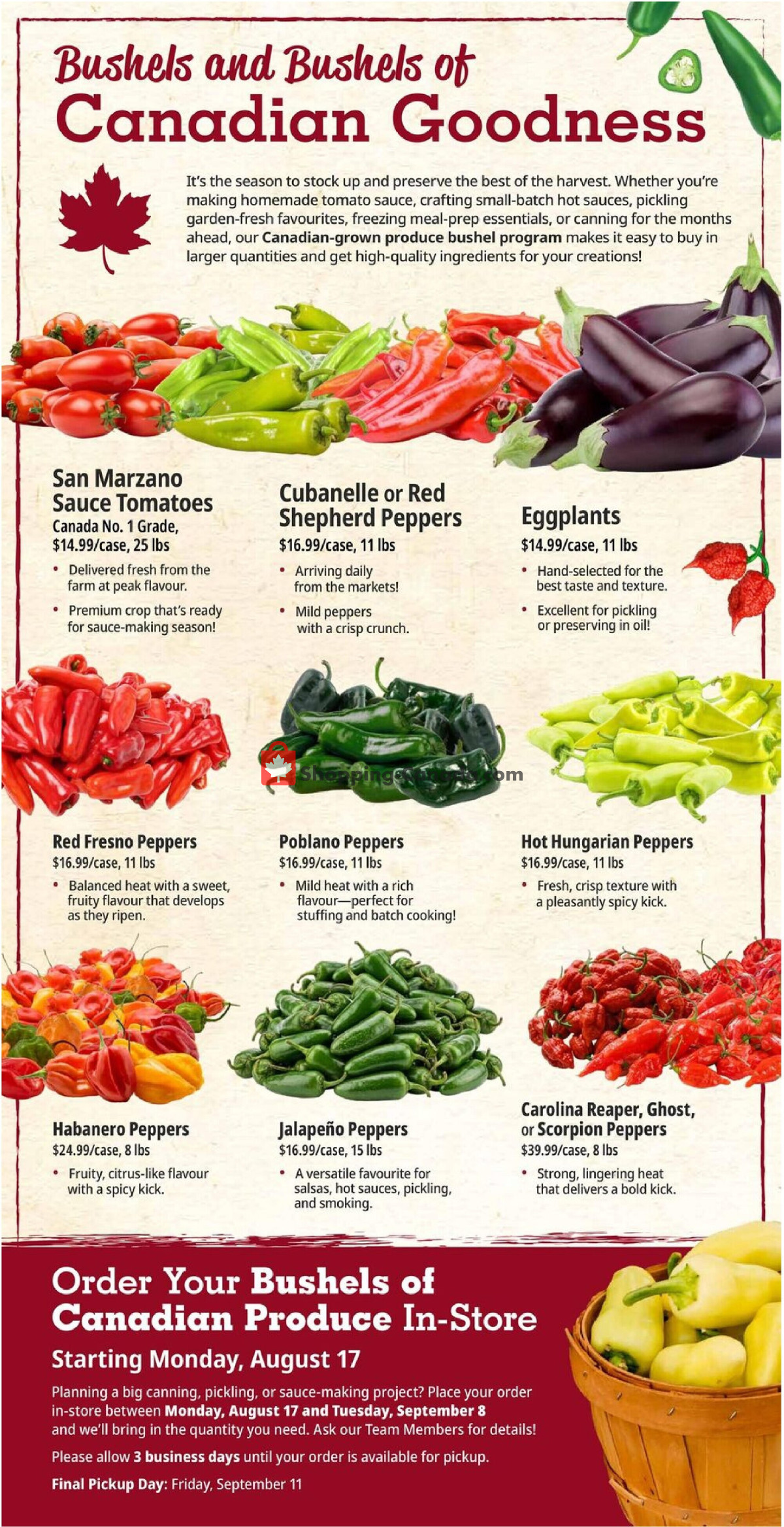 Farm Boy flyer from Thursday August 13, 2026 to Wednesday August 19, 2026 - page 7